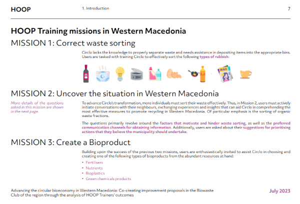 Advancing the circular bioeconomy in Western Macedonia