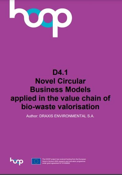 HOOP project_Novel Circular Business Models applied in the value chain of bio-waste valorisation