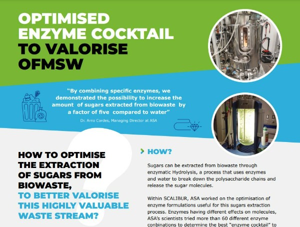 SCALIBUR project_Optimised enzyme cocktail to valorise OFMSW